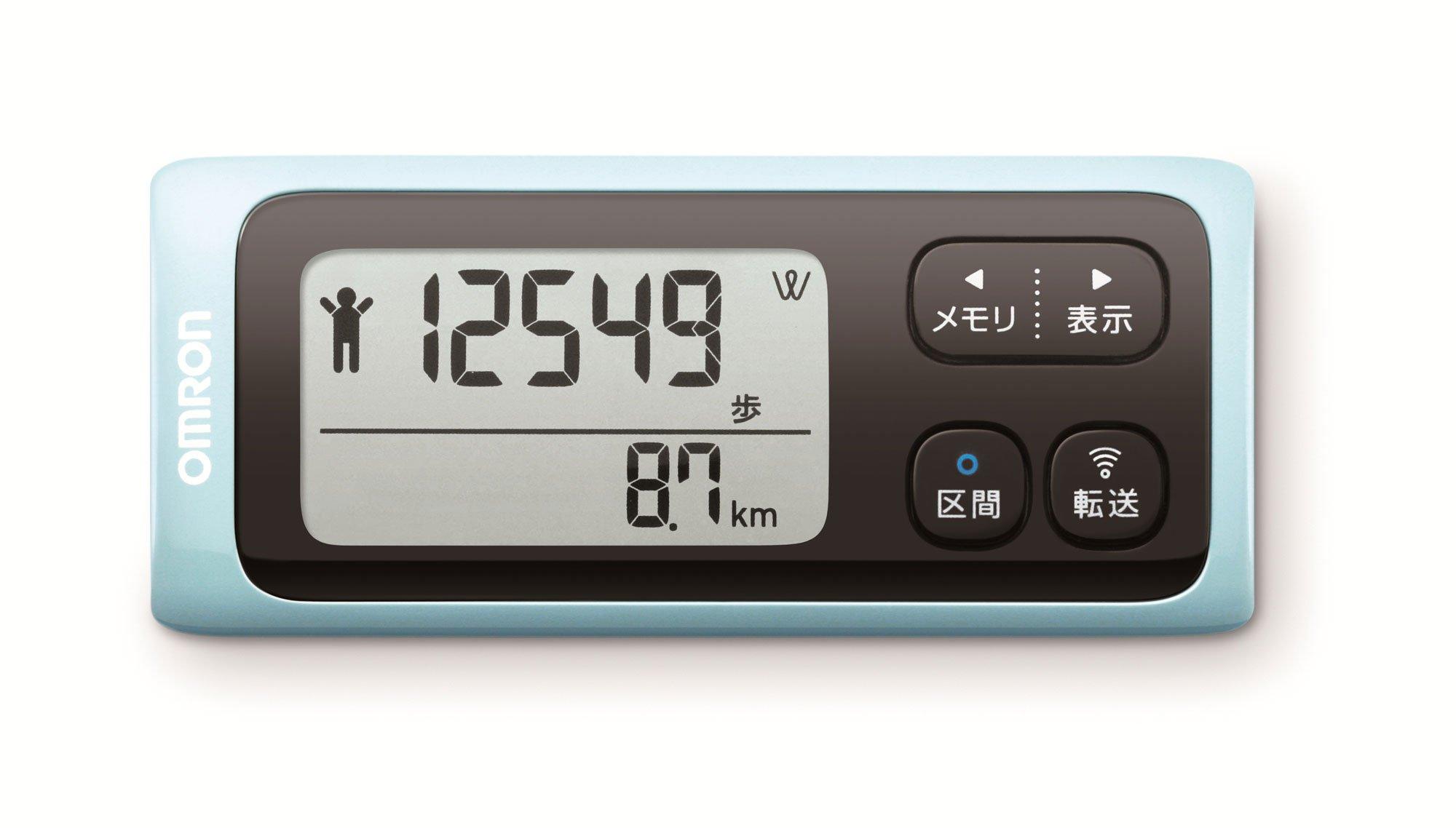 Omron Шагомер WellnessLink, Синий, HJ-205IT-B