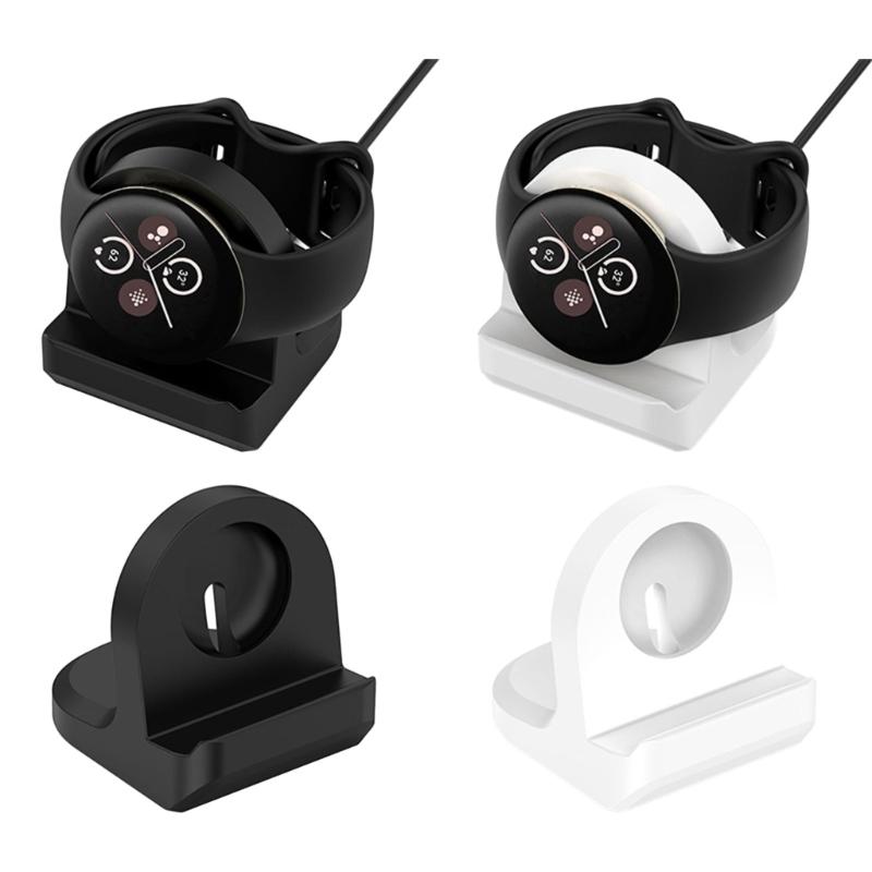 Suitable for Pixel Watch 2 Smartwatch Charging Cable Silicone Bracket Station HandsfFree Cable Charger Dock Stand Holder