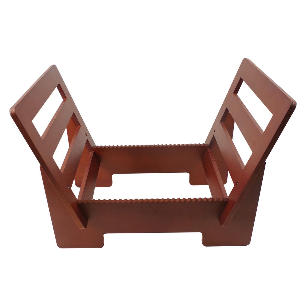 Modern Wood Record Storage Holder Stand Disc Organsier Rack Fit 8 or 30 More Disc Essential for Music Lover