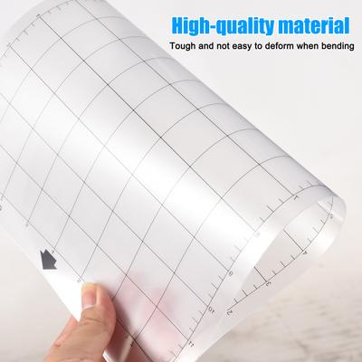 20PCS Blank Stencil Sheets 12x24in with 3pcs Replacement Cutting Mat Non-Slip Gridded Standard