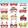 2023 New Christmas Decorative Glasses For Adults And Children Santa Claus Snowman Frames