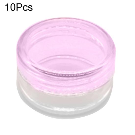 10 Stück 5g Tragbare Reise Leere Gesichtscreme Dose Flasche Kosmetik Aufbewahrungsbehälter