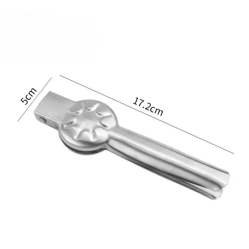 Stainless Steel Chestnut Clamp Cross-shaped Walnut Opening Tool Multi-functional Shell Removal and Cracking Walnut Clamp Nut and Chestnut Board Walnut opening clamp