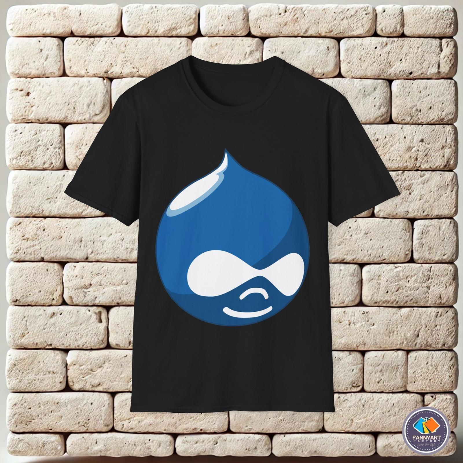 Drupal Drop Logo Unisex T-Shirt L