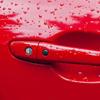 2/4/6 Pezzi Adesivo Emblema Tappo Serratura Portiera Auto Adesivo Protettivo per Alfa Romeo Giulia Stelvio Giulietta Spider GT 4C 8C Mito Brera Modifica