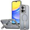Military Anti-fall Cooling Hole Design Magnetic Case For Xiaomi Poco C85 Redmi 15C 4G 171.6mm 5G 173.2mm Metal Stand Back Cover