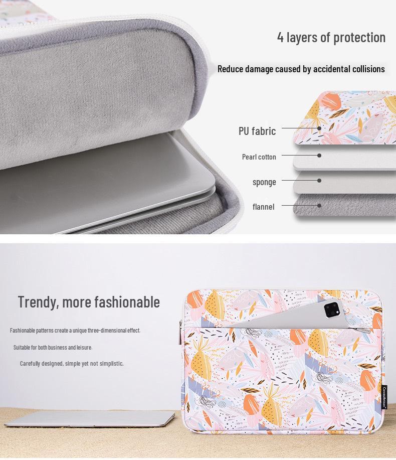 Wasserdichte 14-Zoll-Laptop-Hülle für Huawei MateBook und ASUS Chromebook