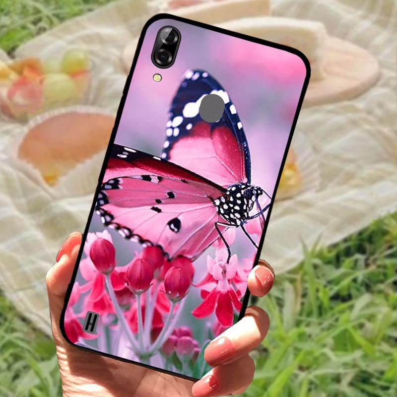 Case For Blackview A60 Cover Silicone Marble Cat Lion TPU Black Soft Covers for Blackview A60 A 60 Bags