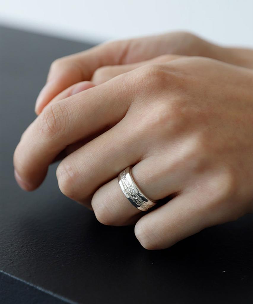 Flit Ocean Current Texture Ring 010