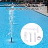 Doppelsprüh-Poolbrunnen, Verstellbare Pool-Wasserfallrichtung, Außendekorationen, Doppelsprüh-Wasserfall-Sprüherbrunnen