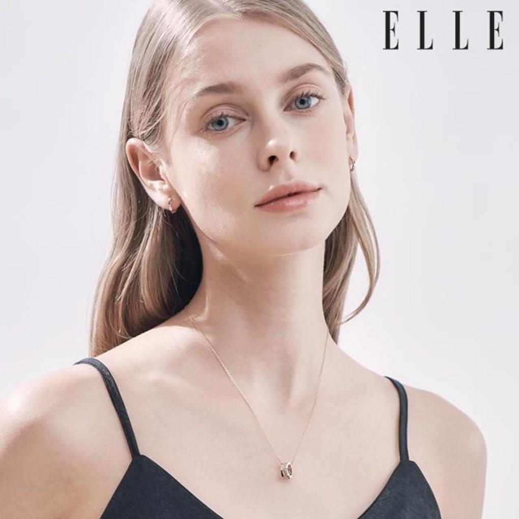 Cubic Point Necklace ELBRNN204