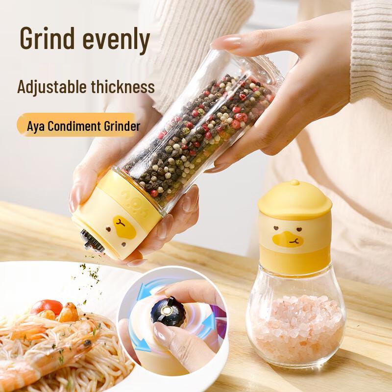 Manual Glass Spice Grinder