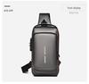 2023 Men's Waterproof Anti-theft Multi-function Crossbody Chest Bag