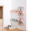 Wave Stereo Rack Wall Shelving Bathroom Hanging Shose Storage Rack