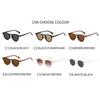 Round Cat Eye Sunglasses Men Brand Designer Vintage Driving Sun Glasses Fashion Retro Male Shades Women