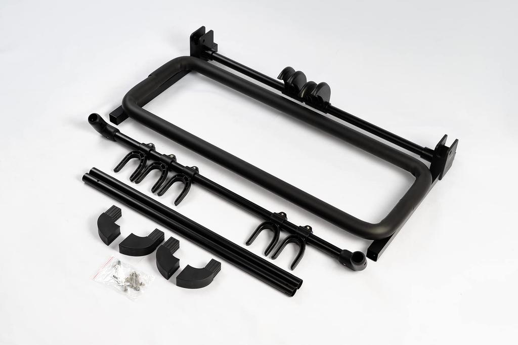 GUITTO Guitar Stand 5 Foldable Universal Display Portable Guitar Holder for and Acoustic Plastic (Holds Guitars), Rack, Band, Stage, Bass, Guitars,