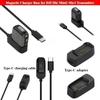 Magnetische Ladestation & Ladekabel für DJI Mic Mini2 / Mic3 Sender