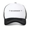 Funny Geek Novelty Joke Coding HTML CSS Developer Gift No ComUnisext Cap for Unisex Unisex Summer Casual Snapback Hat Breathable Hats