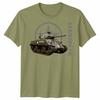 M4 Sherunisex Tank Unisex T Shirt Military Ww2 D Day Historical Vehicle Tee