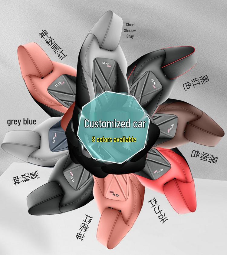 Leather Car Seat Cushion for Changan CS75 PLUS - Four Seasons Use, New Model