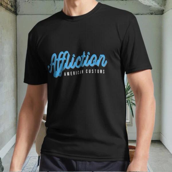 New AFFLICTION Logo Men s Black T shirt Funny Size S to 5XL S