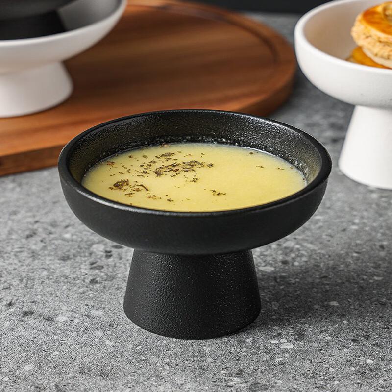 Ceramic Pedestal Dessert & Snack Plate