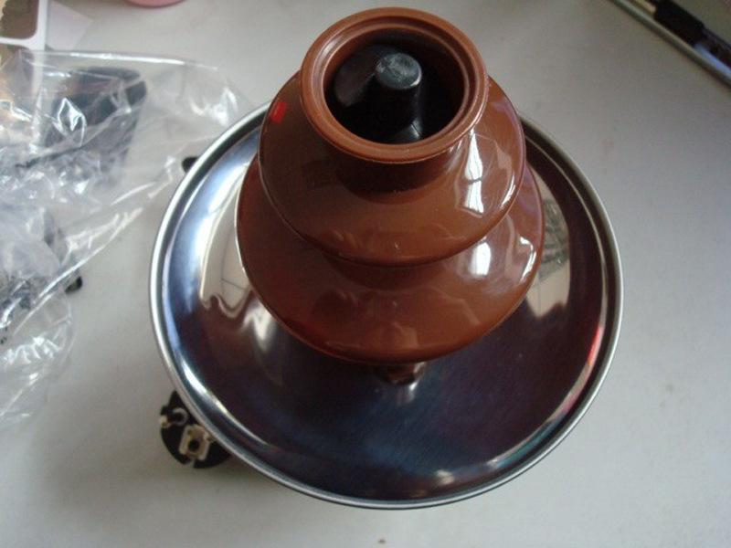 Mini Chocolate Fountain Machine for Home Use - DIY Heating and Melting Tower