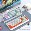 Y-FRUITFUL K93 Color-blocked RGB Wired Gaming Keyboard