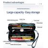 Damen Geldbörse Lange Leder RFID Top Lederhandtasche Weiches Leder Einfache Brieftasche Handytasche
