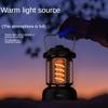 New outdoor camping lamp multi-functional waterproof atmosphere lamp rechargeable tent lamp retro portable lamp horse lantern