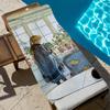 Asciugamano Arte Donna Spiaggia Asciugatura Rapida Morbido Asciugamani Piscina Regalo per Viaggio Palestra Doccia Campeggio sport