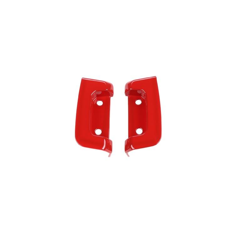 Car Rear Door Lock Buckle Decoration Cover Stickers For Jeep Wrangler JL 2018    2022 Interior Accessories