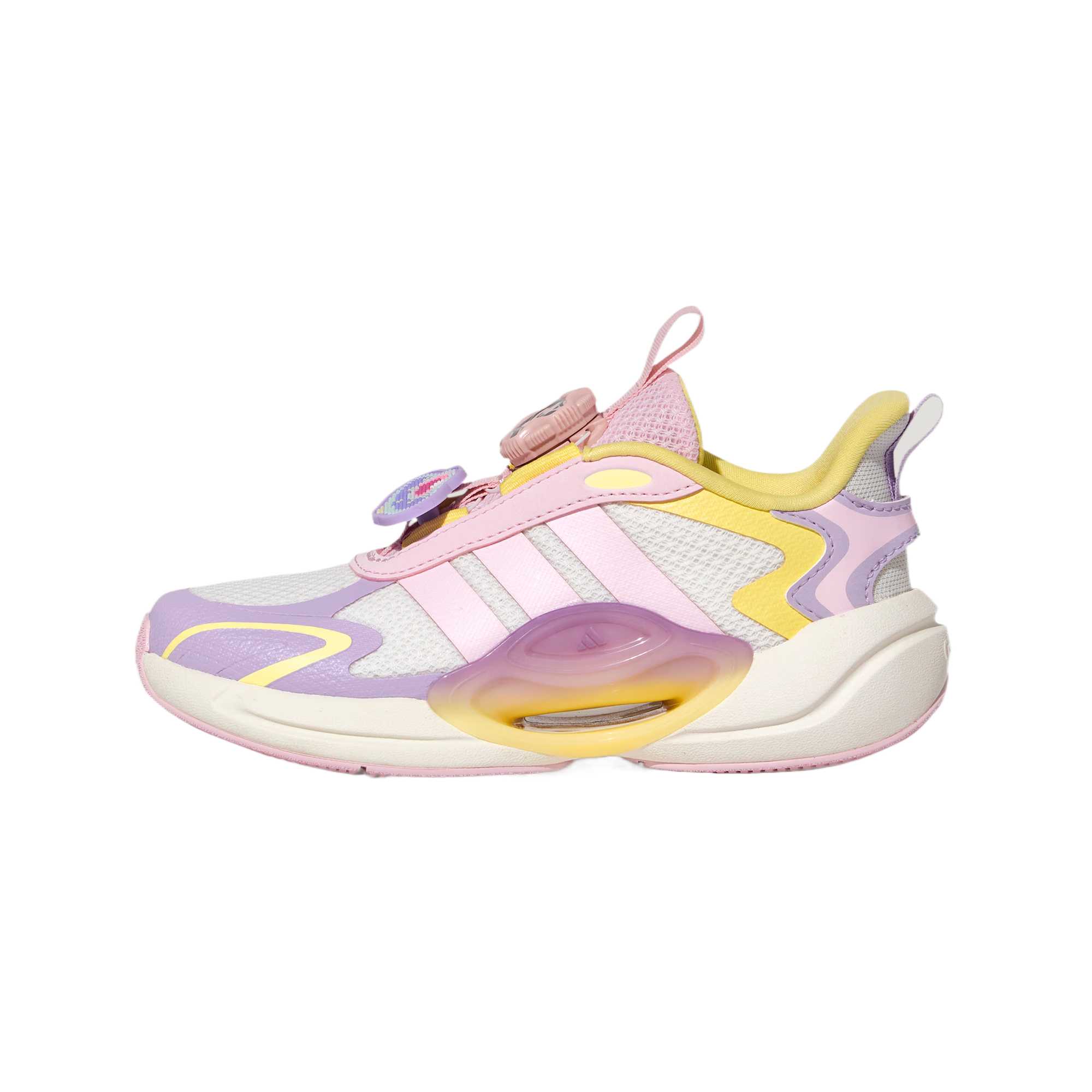Adidas Galaxy Synthetic Leather, Textile Low top Running Shoes Kids  KH5650 28
