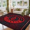 Charlton Athletic FC Design Crystal Velvet Rug Soft Decorative Mat for Bedroom Entrance