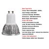 LED Spotlights Bulb GU10 9W Dimbare COB-lamper AC 85-265V 220V Cool Varm Hvit Ultra Bright