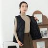 Large size autumn and winter down cotton vest women's new light and enlarged liner vest warm backing vest