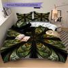 3pcs Abstract Pattern Duvet Cover Set, Cover For Bedroom Guest Room (1 Duvet Cover + 2 Pillowcase, Without Quilt),  Yy250922133