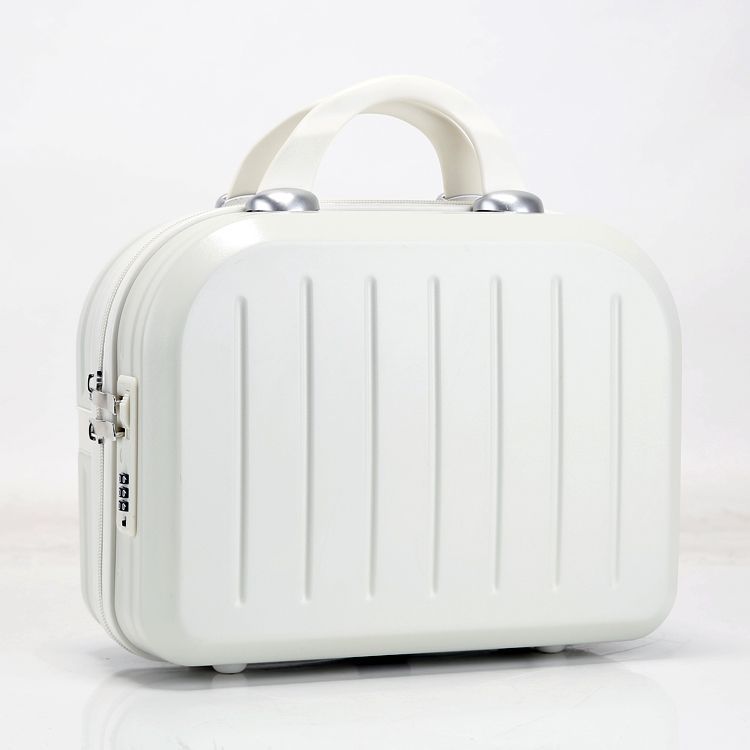 14palcové kosmetické pouzdro Úložná krabička na make-up Zámek s heslem taška na make-up Organizér Kufr Přenosný do ruky Cestovní pouzdro na zavazadla