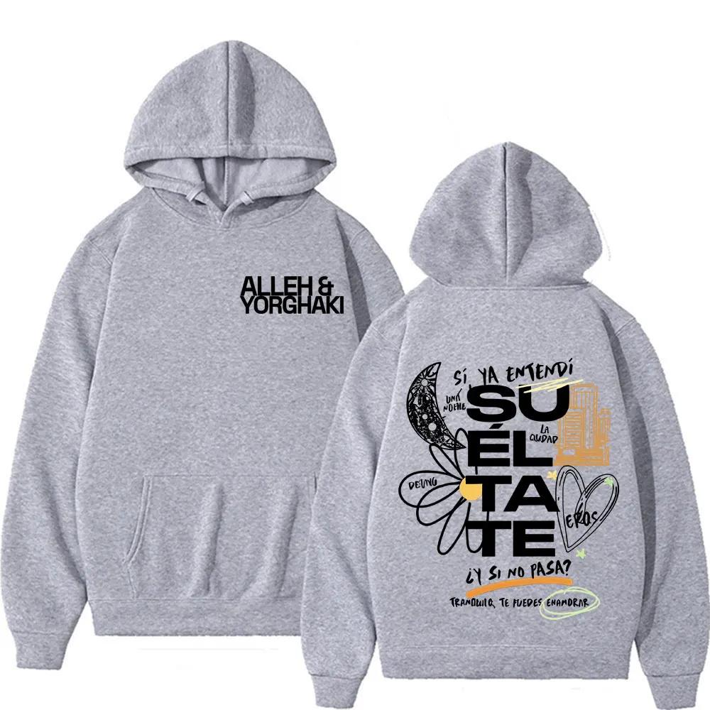 

Alleh & Yorghaki Su El Ta Te Letter Double Sided Graphic Hoodie Unisex Fashion Harajuku Oversized Hoodies Men Comfort Sweatshirt 3XL