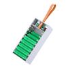 24x18650 Battery Storage Box PD Quickly Charge Powers Bank Case Support Wireless Charging/Quick Charging Functions