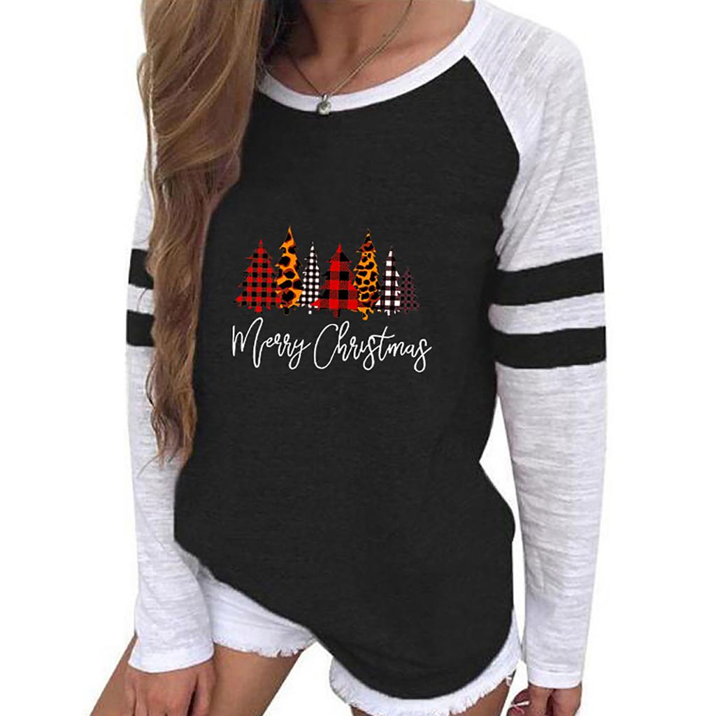 Buy Women's Print Patchwork Crew-Neck T 