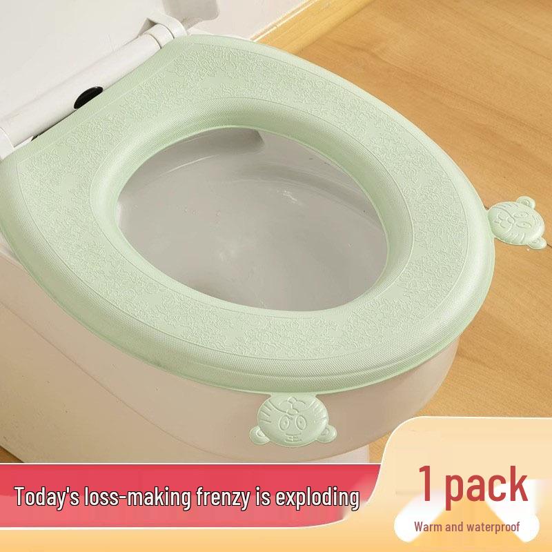 

Эксклюзив для новичков: Водонепроницаемая универсальная подушка для сиденья унитаза на все сезоны