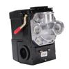 Air Compressor Pressure Switch 95 To 125 PSI 1/4 NPT ABS Stainless Steel Automatic Control 4 Port Switch Pressure Replacement