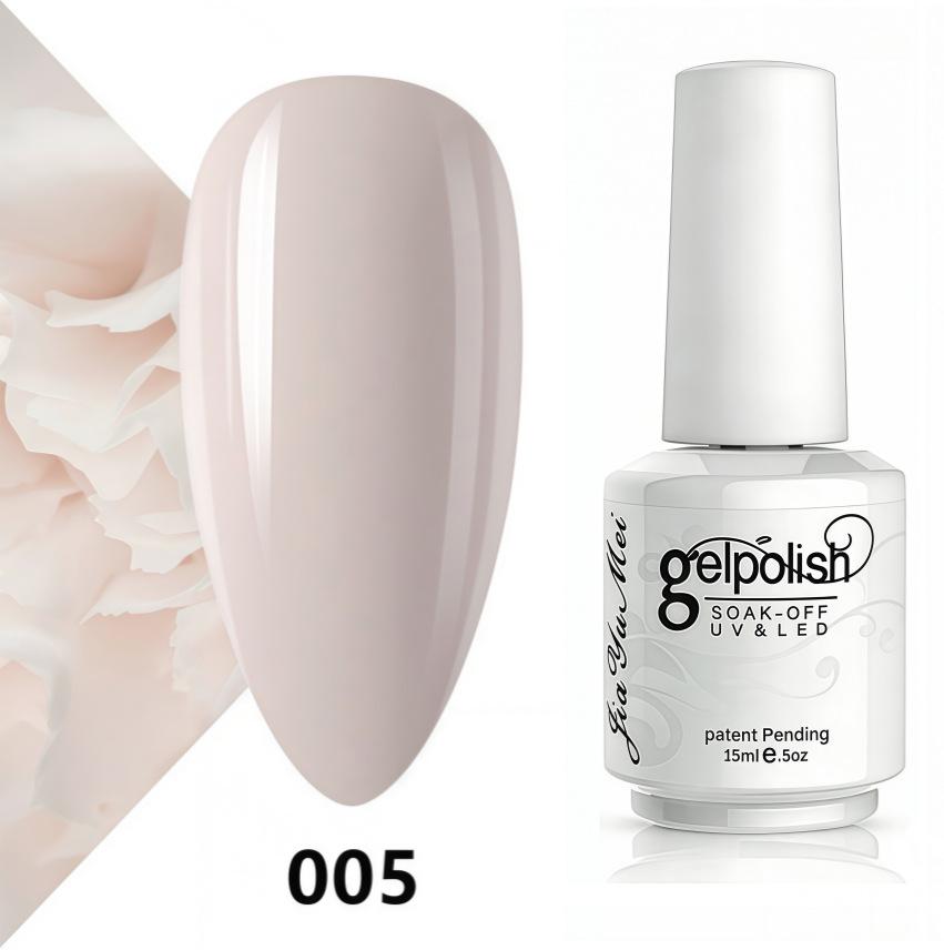 Koudan Long-lasting Gel Nail Polish Set - Firm Base & Top Coat