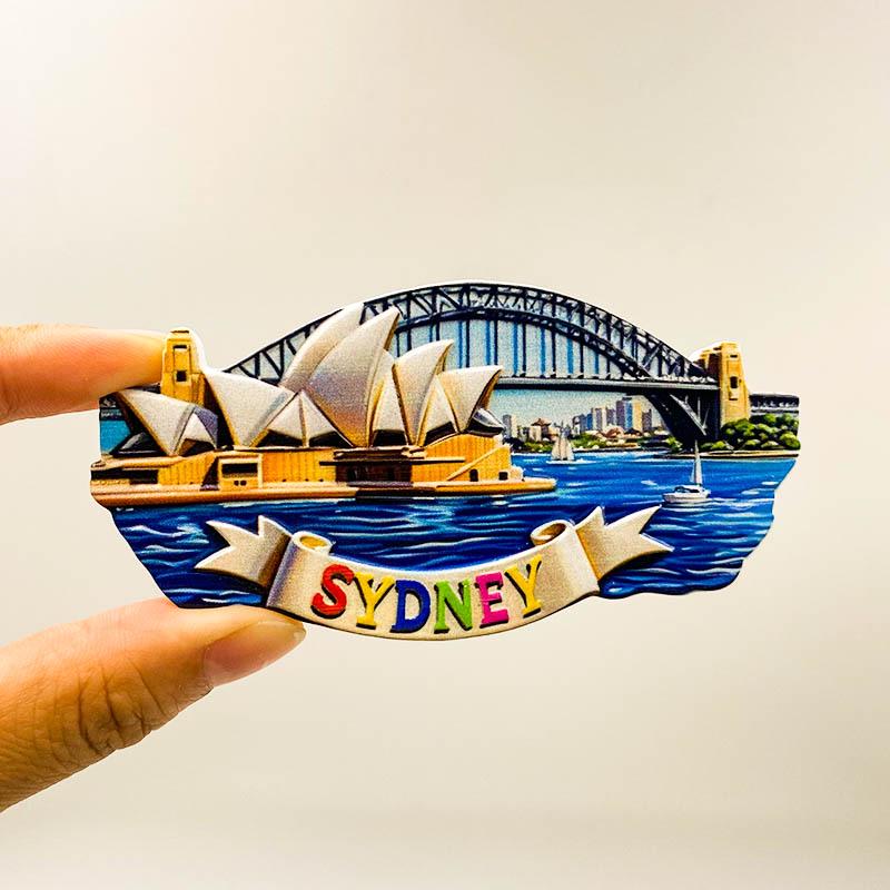 Sydney Opera House & Koala Souvenir Fridge Magnet - Australian Gift