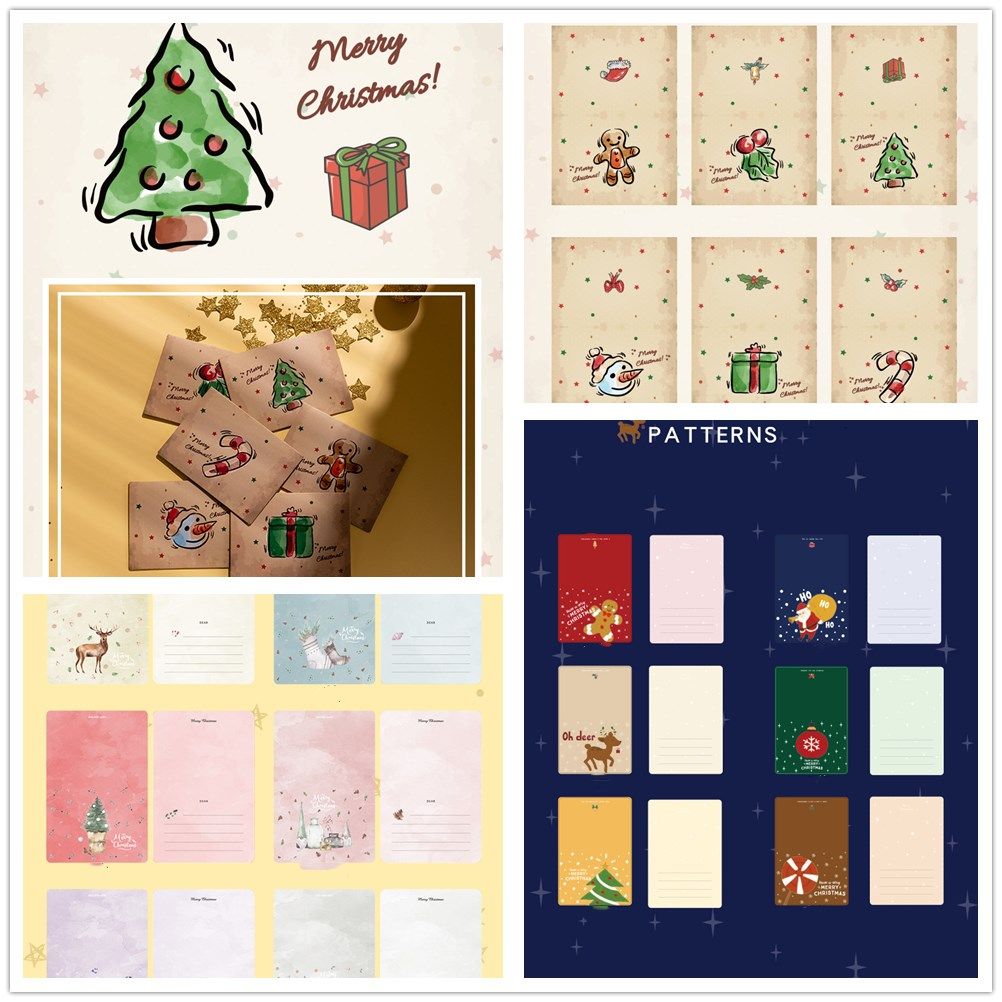 

з конвертами день народження різдвяна листівка побажання повідомлення картки найкращі побажання щасливого Різдва 4