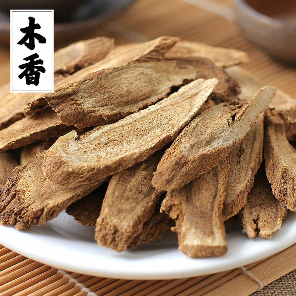 Mu Xiang Chinese Organic Herbal Tea 100g 500g Dried Costus Root Slices Saussurea