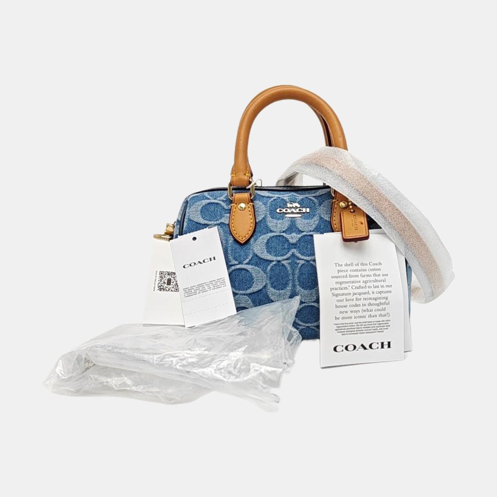 [Usato] Borsa Boston Rowan 18 Logo Classico Tela Chiusura Zip Superiore Tracolla Staccabile - Nuovo #AWNFIF