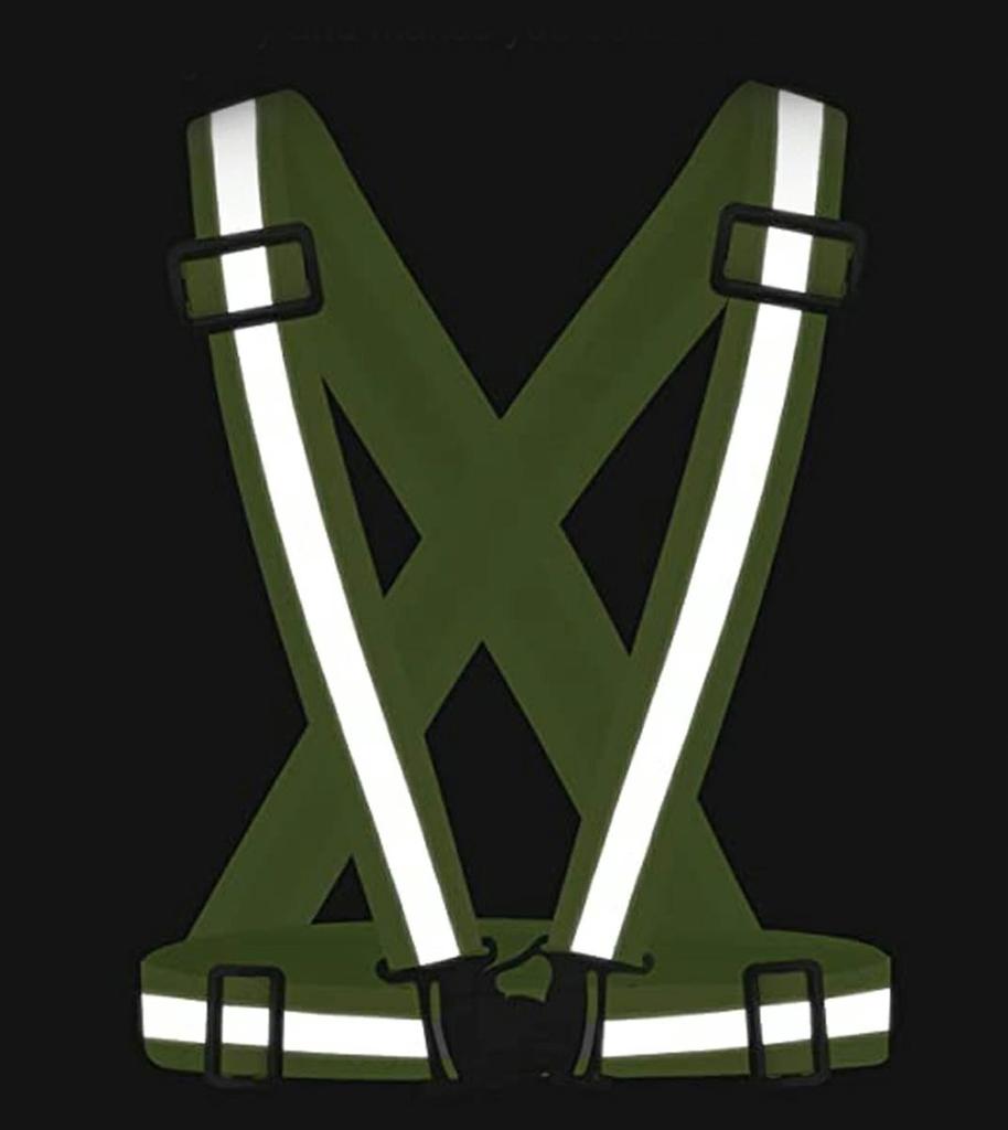 Bretelle Riflettenti Bici Moto Gilet Riflettente