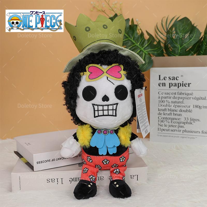 Original One Piece Plüschtier Gear 5 Luffy Sanji Brook Tony Tony Chopper Weiches Kuscheltier Kinder Echtes Anime-Geschenk